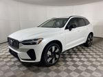 2025 Volvo XC60 Plug-In Hybrid T8 Plus — Crystal White exterior view 4, for sale at Courtesy Volvo Cars of Scottsdale in Scottsdale, AZ