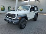 2025 Jeep Wrangler Sport S — Bright White Clearcoat exterior view 2, for sale at Downtown Nashville Nissan in Nashville, TN
