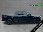 2024 Ford F-150 Lariat — Black Metallic exterior view 7, for sale at Green Ford in Greensboro, NC