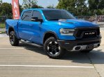 2021 Ram 1500 Rebel — Blue Pearl exterior view 5, for sale at Velocity Auto Source in RICHMOND, KY