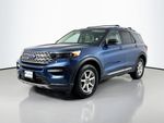 2020 Ford Explorer Limited - Blue exterior view 1