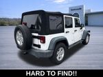 2008 JEEP WRANGLER Unlimited X - Stone White Clearcoat exterior view 4
