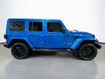 2022 Jeep Wrangler Unlimited Sahara 4xe - Hydro Blue Pearl Coat exterior view 5