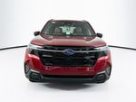 2026 Subaru Forester Touring Hybrid — Crimson Red Pearl exterior view 5, for sale at Gerald Jones Honda in Augusta, GA