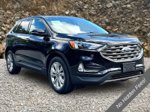 2023 Ford Edge Titanium — Black Metallic interior and detail view 10, for sale at A Better Way Wholesale Autos in Naugatuck, CT