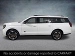 2025 Ford Expedition Max King Ranch — Oxford White exterior view 3, for sale at Lincoln of Bloomington in Bloomington, MN