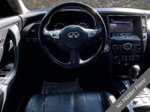 2017 INFINITI QX70 Base — Graphite Shadow exterior view 5, for sale at A Better Way Wholesale Autos in Naugatuck, CT