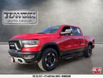 2019 Ram 1500 Rebel — Flame Red Clearcoat primary exterior view, for sale at Towbin Alfa Romeo in Henderson, NV