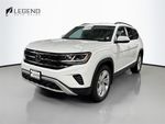2021 Volkswagen Atlas 3.6L V6 SE w/Technology - Pure White exterior view 1
