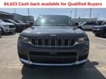 2026 Jeep Grand Cherokee L Laredo X — Gray Metallic exterior view 2, for sale at Lakeshore CDJR in Slidell, LA