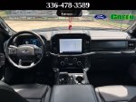 2023 Ford F-150 Lariat — Black Metallic interior and detail view 14, for sale at Green Ford in Greensboro, NC