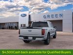 2026 Ford F-150 STX — Silver Metallic exterior view 2, for sale at Green Ford in Greensboro, NC