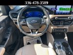2020 Ford Escape Titanium — White Metallic interior and detail view 15, for sale at Green Ford in Greensboro, NC