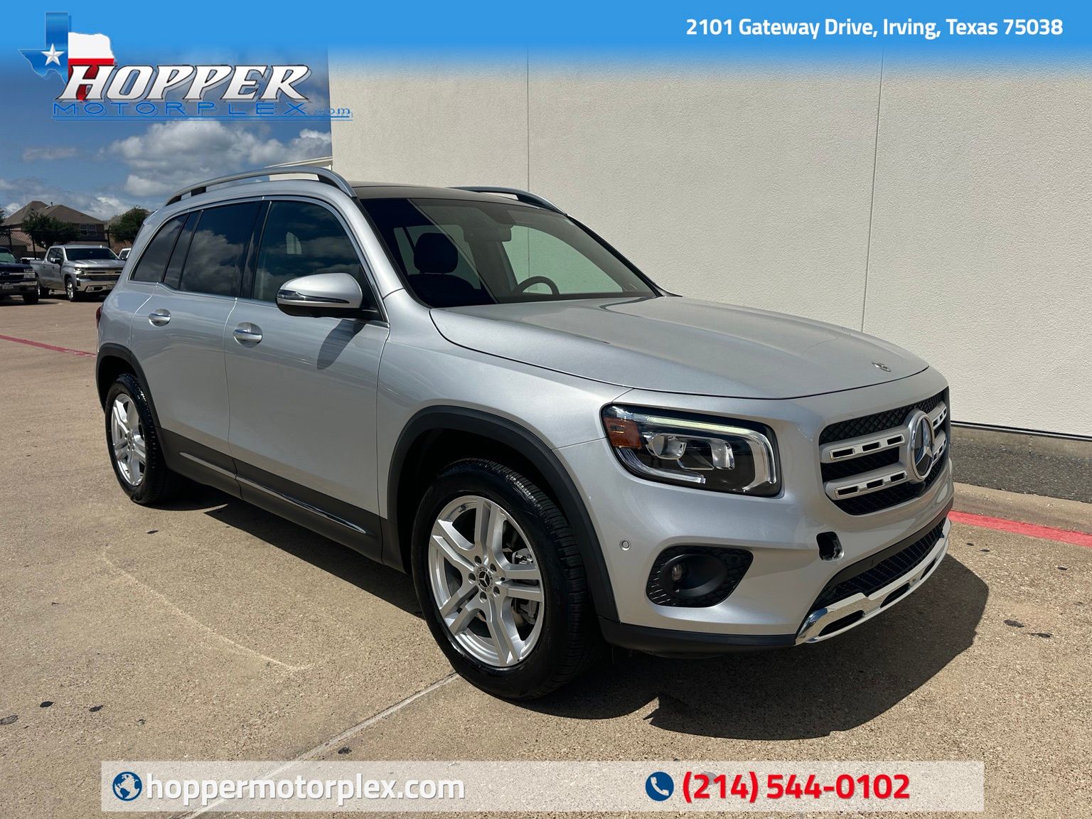 Silver 2021 Mercedes-Benz GLB 250 FWD SUV / Crossover Front-Wheel Drive 8-Speed Automatic