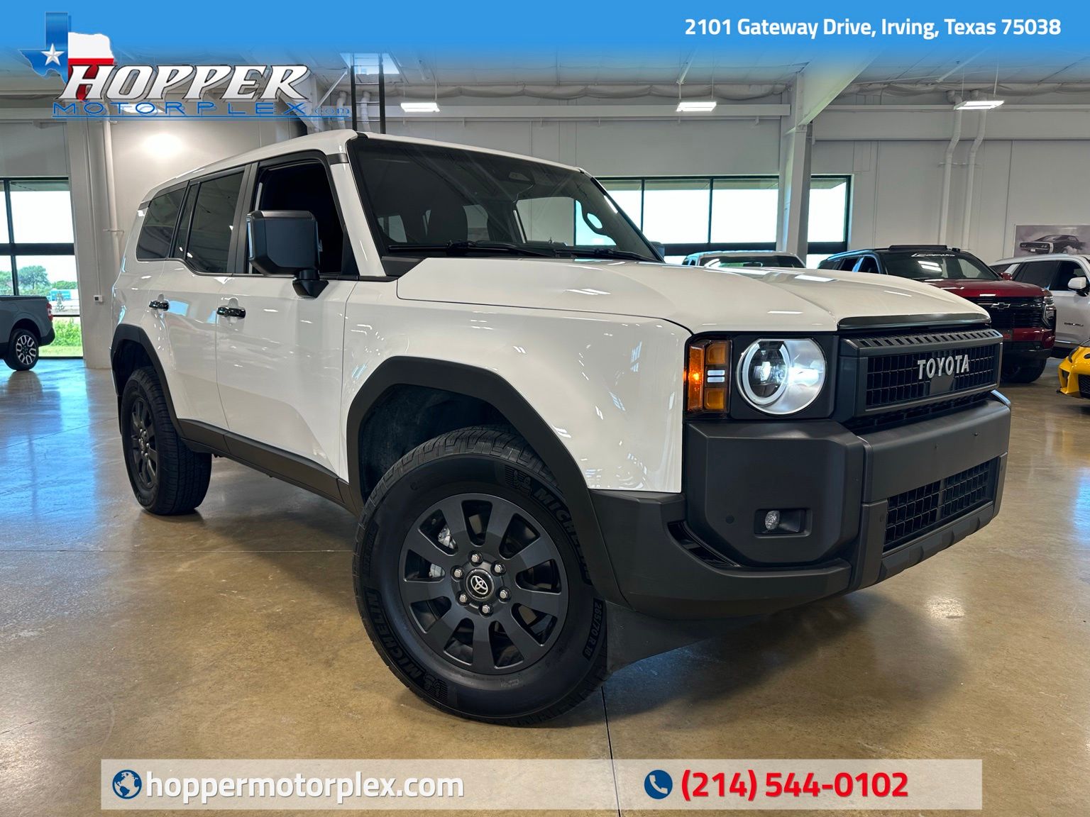 Ice 2024 Toyota Land Cruiser 1958 4WD SUV / Crossover Four-Wheel Drive 8-Speed Automatic