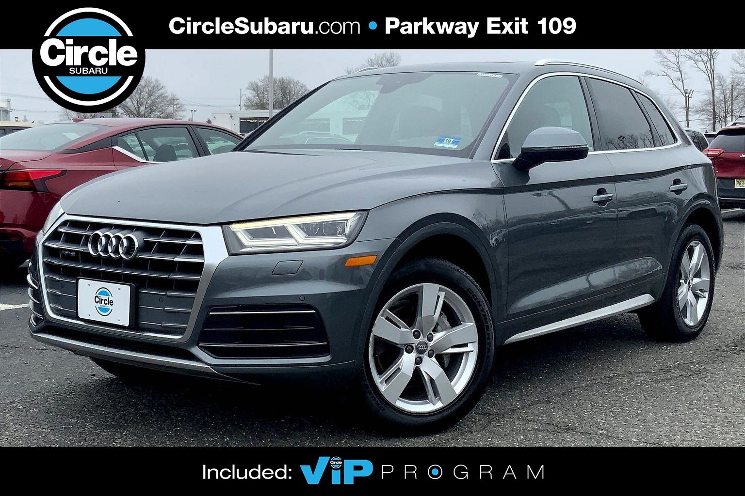 Monsoon Gray Metallic 2018 Audi Q5 2.0 TFSI quattro Premium Plus SUV / Crossover All-Wheel Drive 7-Speed Automatic
