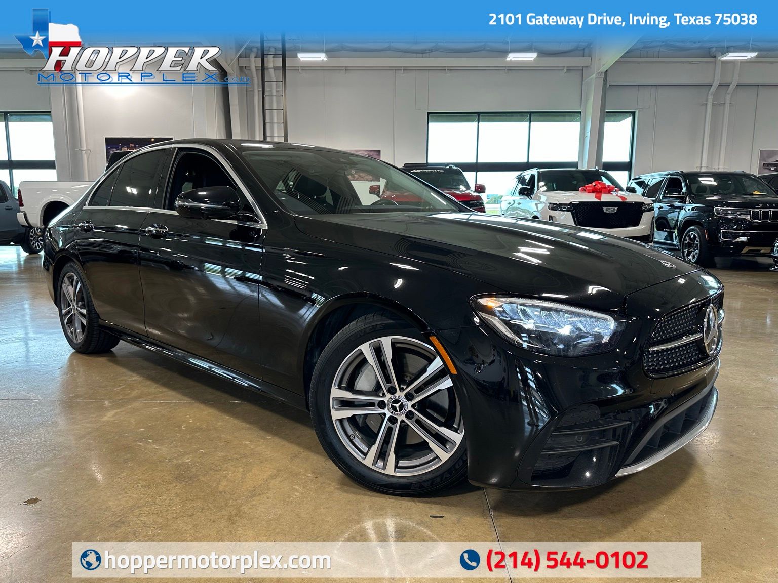Black 2023 Mercedes-Benz E-Class Sedan Rear-Wheel Drive 9-Speed Automatic