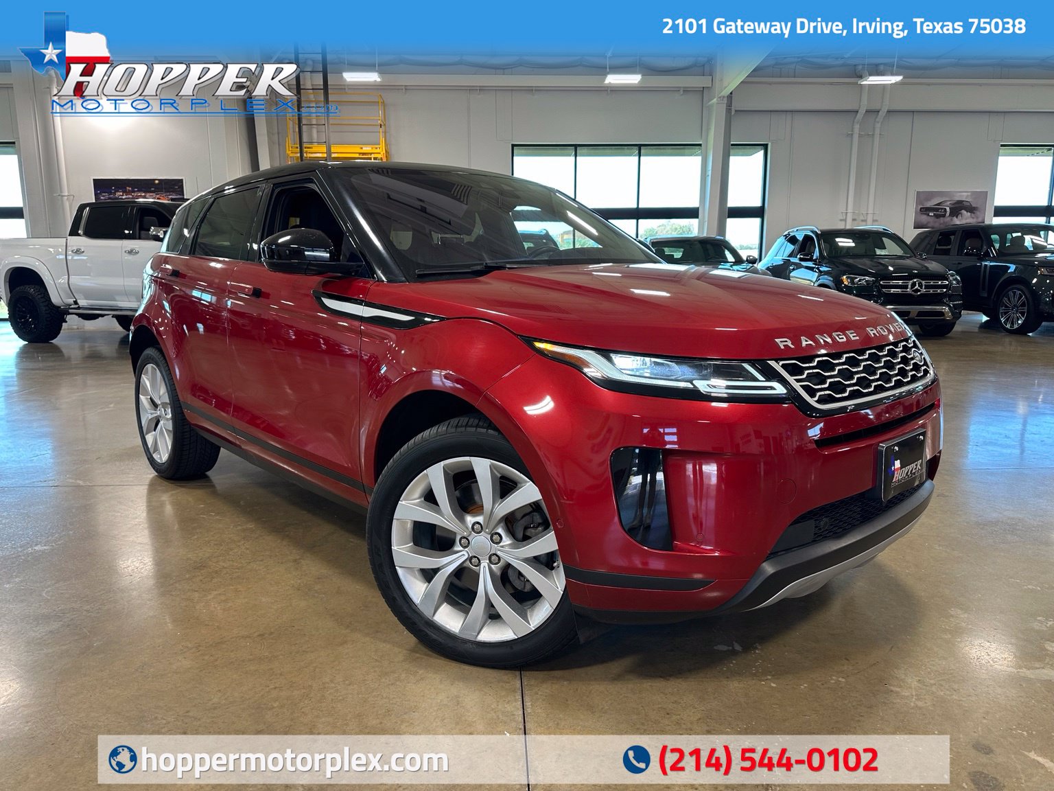 Firenze Red Metallic 2020 Land Rover Range Rover Evoque SUV / Crossover All-Wheel Drive 9-Speed Automatic