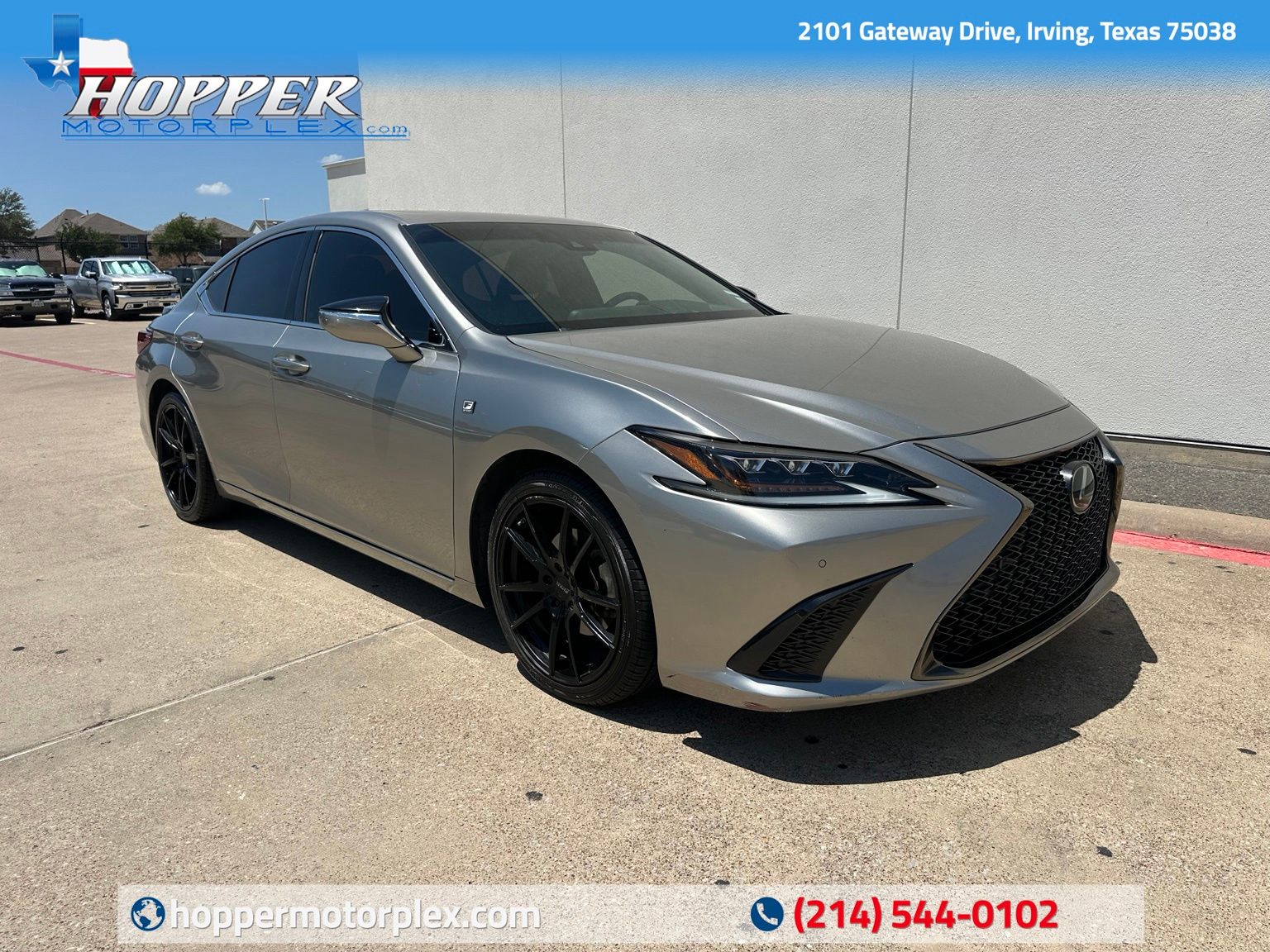 Silver 2020 Lexus ES Sedan Front-Wheel Drive 8-Speed Automatic