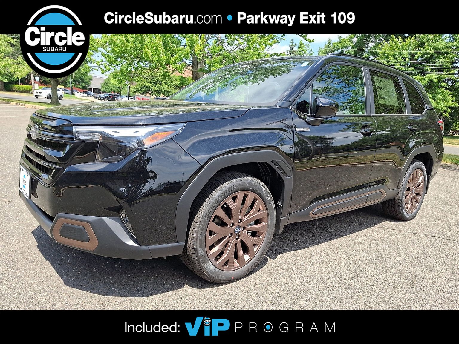 Crystal Black Silica 2026 Subaru Forester Hybrid Sport AWD SUV / Crossover All-Wheel Drive Continuously Variable Transmission