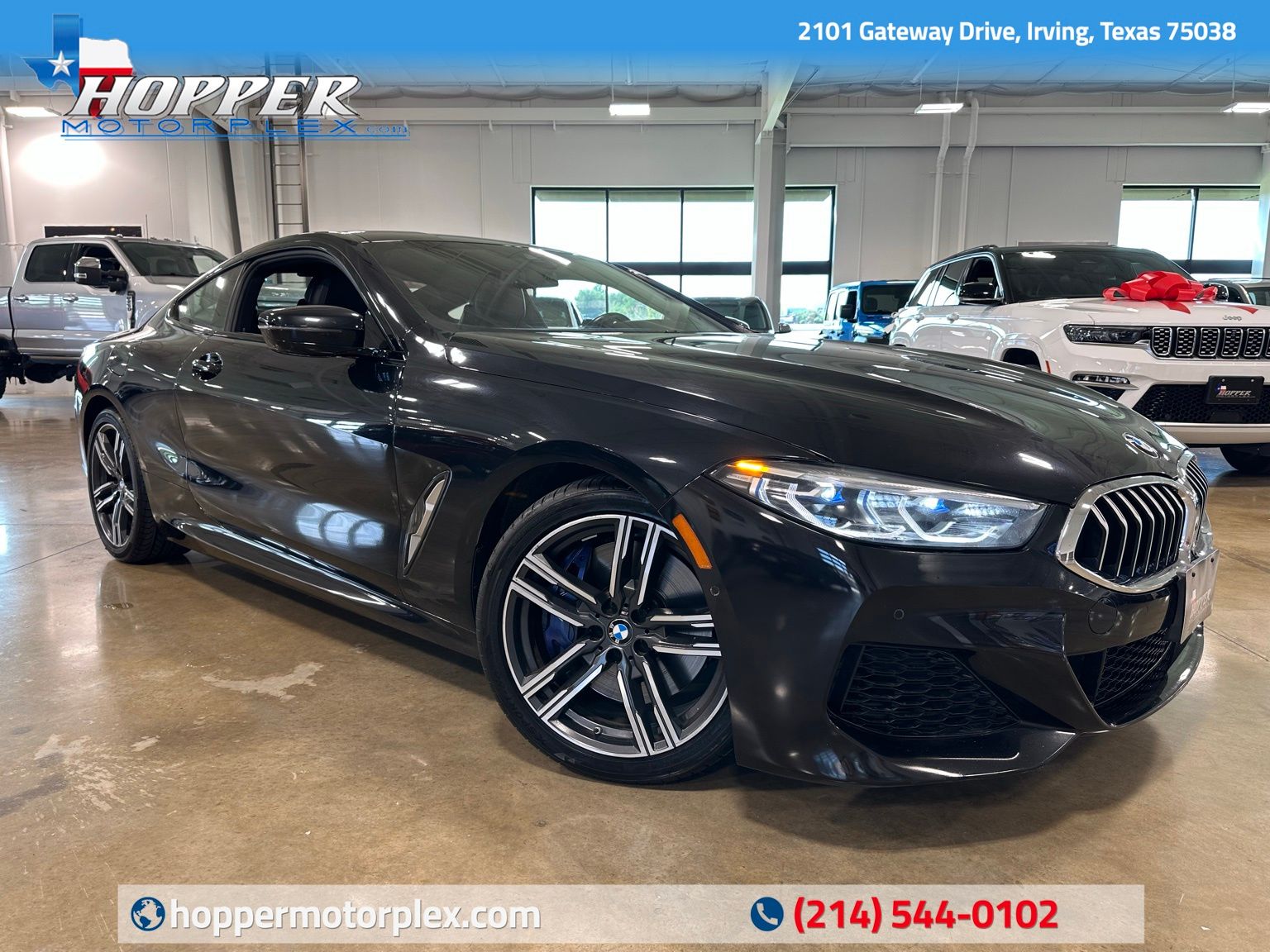 Black Sapphire Metallic 2022 BMW 8 Series Coupe Rear-Wheel Drive 8-Speed Automatic