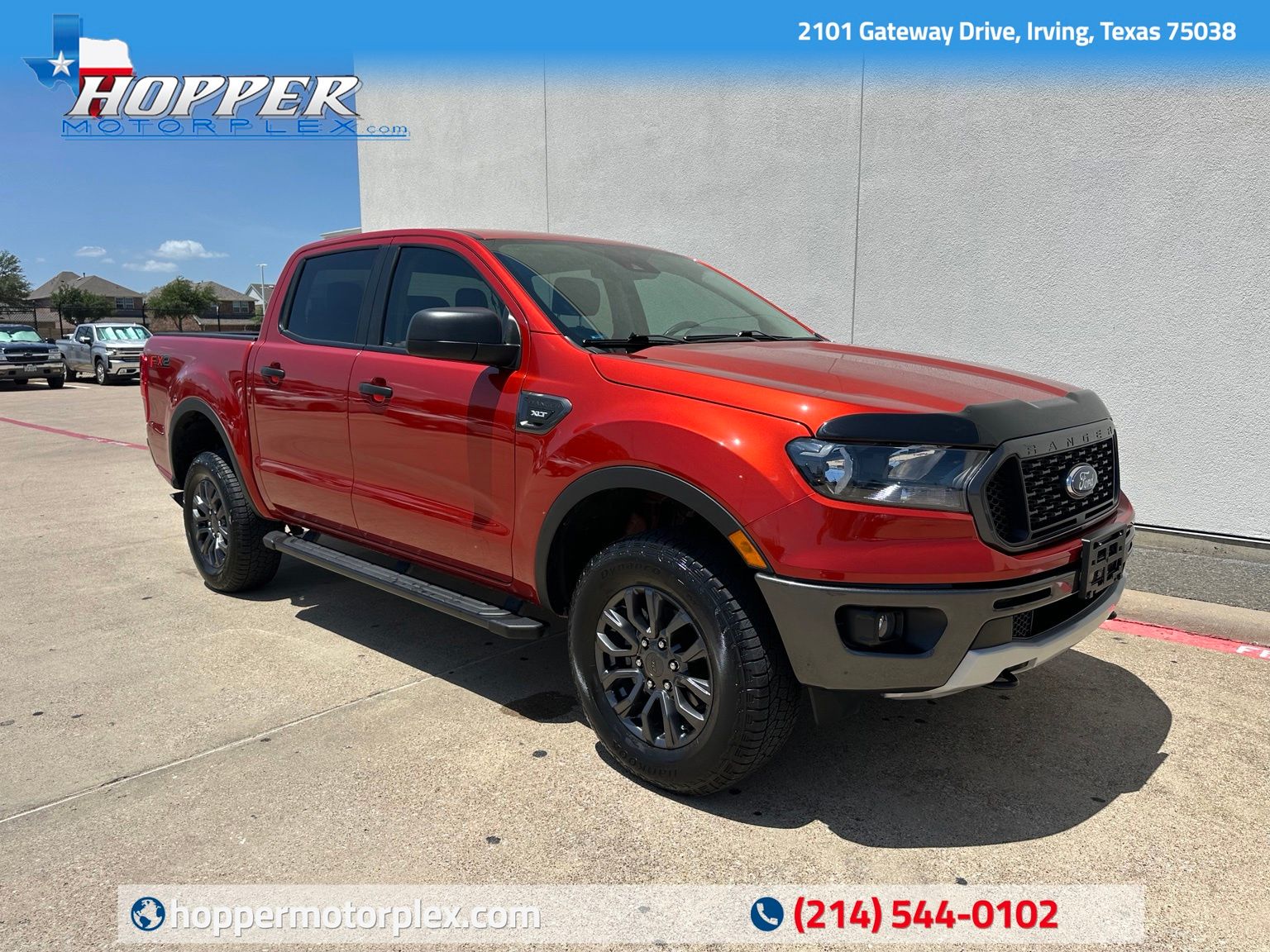 Chili Pepper Red 2023 Ford Ranger Pickup Truck 4X2 Automatic