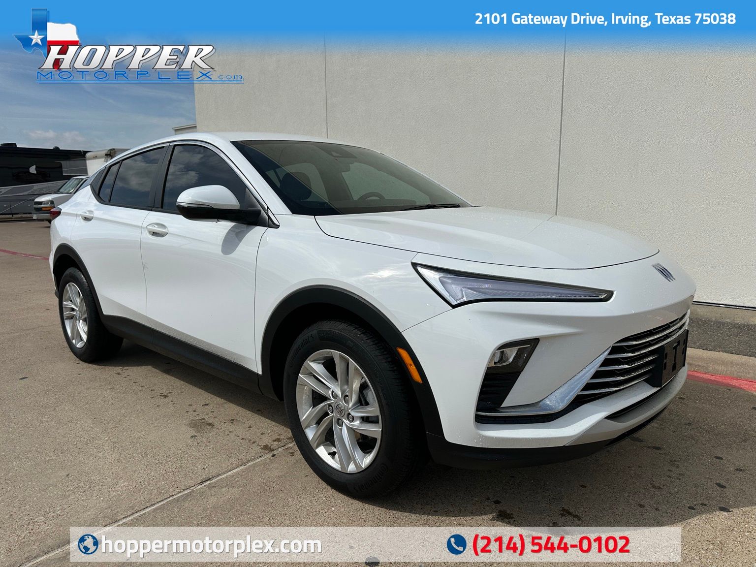 Summit White 2025 Buick Envista Preferred FWD SUV / Crossover Front-Wheel Drive 6-Speed Automatic