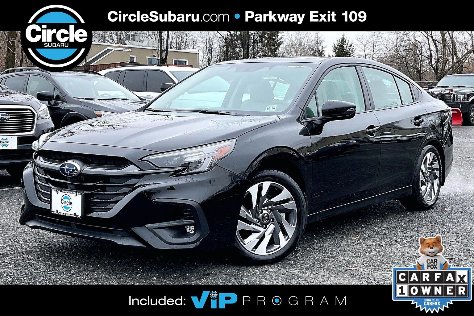 Crystal Black Silica 2025 Subaru Legacy Limited AWD Sedan All-Wheel Drive Continuously Variable Transmission