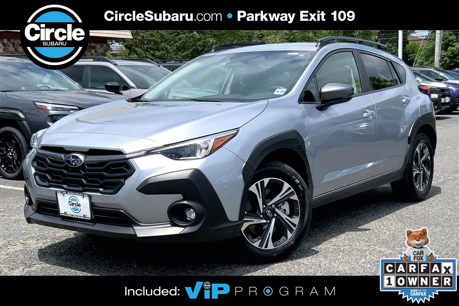 Ice Silver Metallic 2024 Subaru Crosstrek SUV / Crossover All-Wheel Drive Continuously Variable Transmission