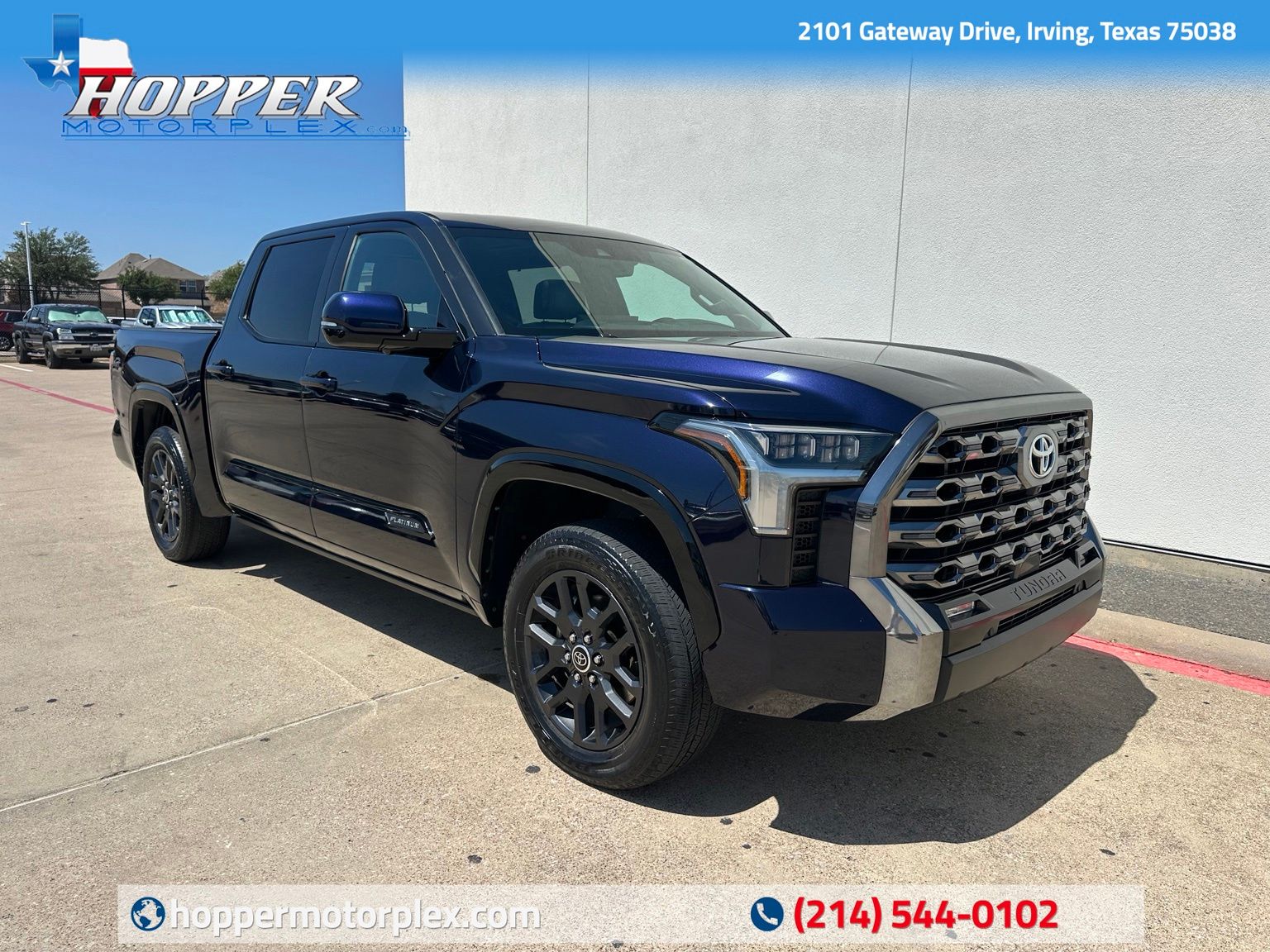 Blueprint 2023 Toyota Tundra Pickup Truck Four-Wheel Drive Automatic