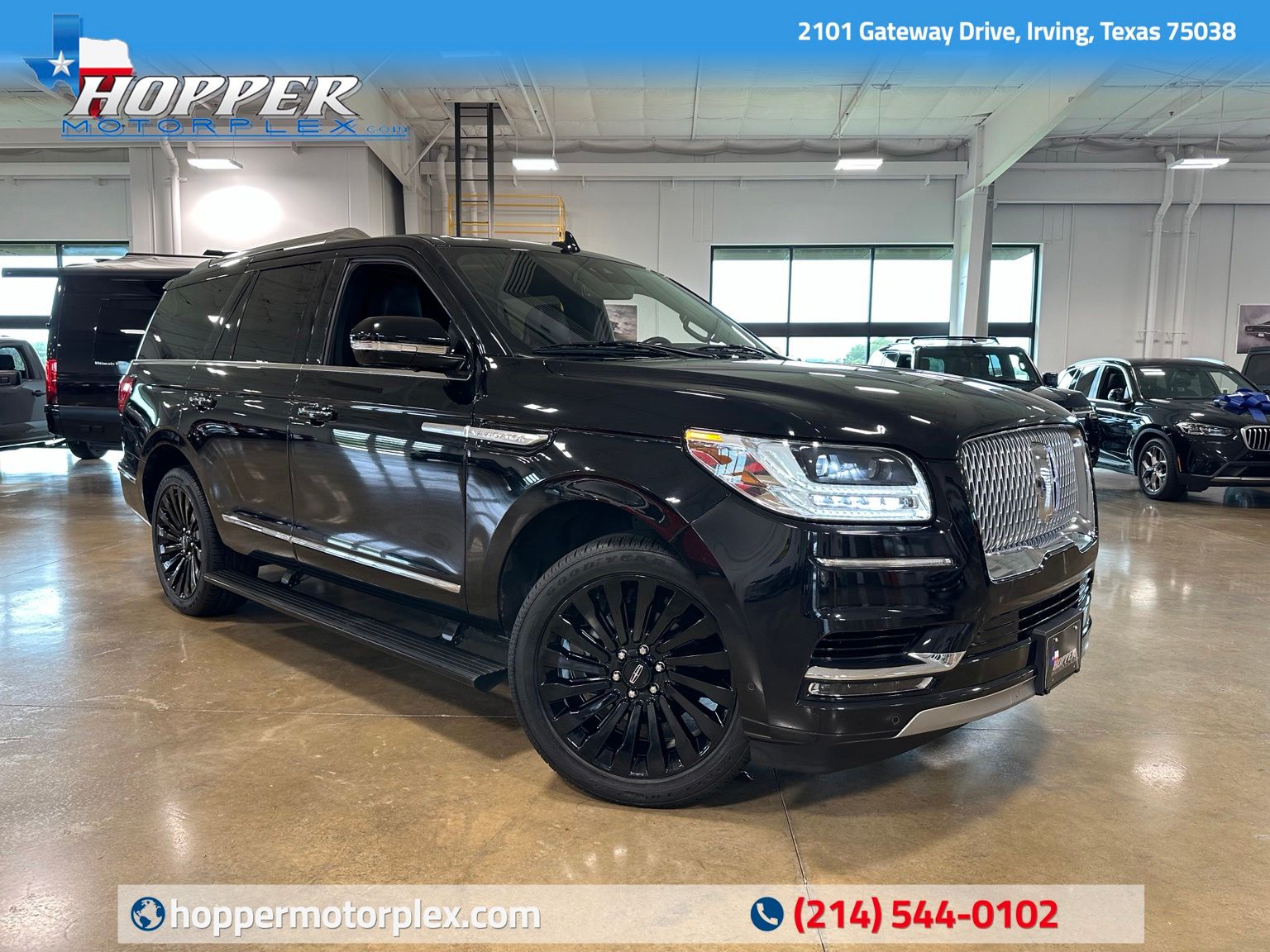 Black 2021 Lincoln Navigator SUV / Crossover Four-Wheel Drive Automatic