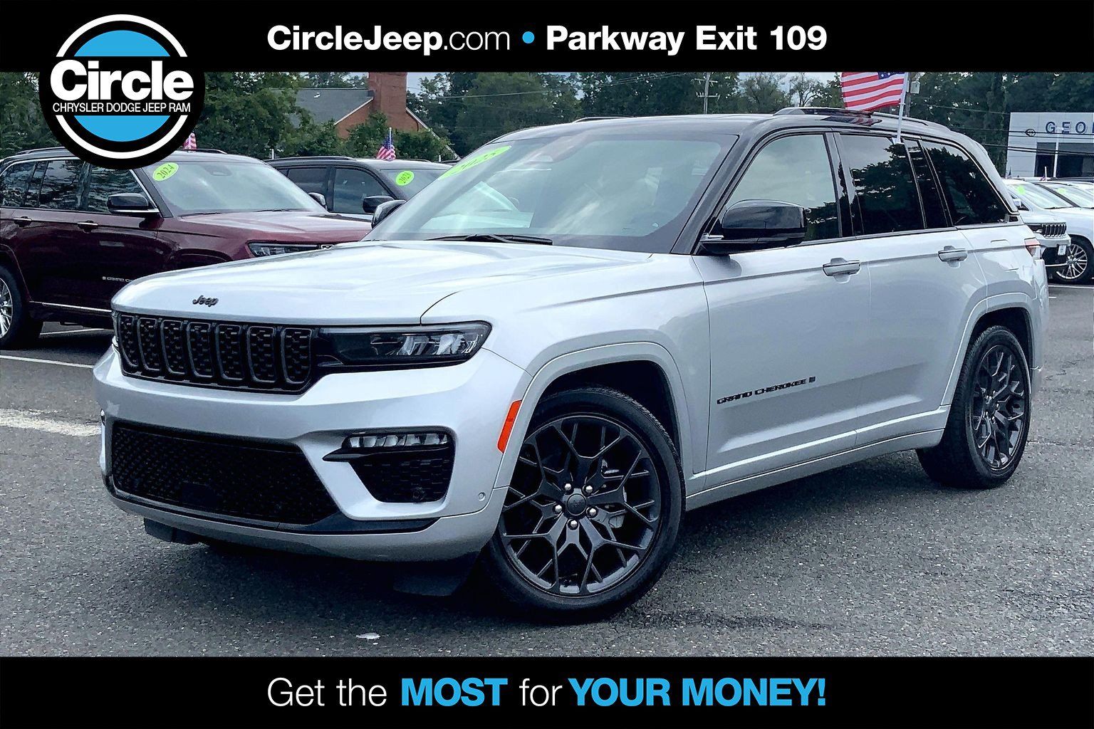 Silver Zynith 2025 Jeep Grand Cherokee SUV / Crossover Four-Wheel Drive 8-Speed Automatic