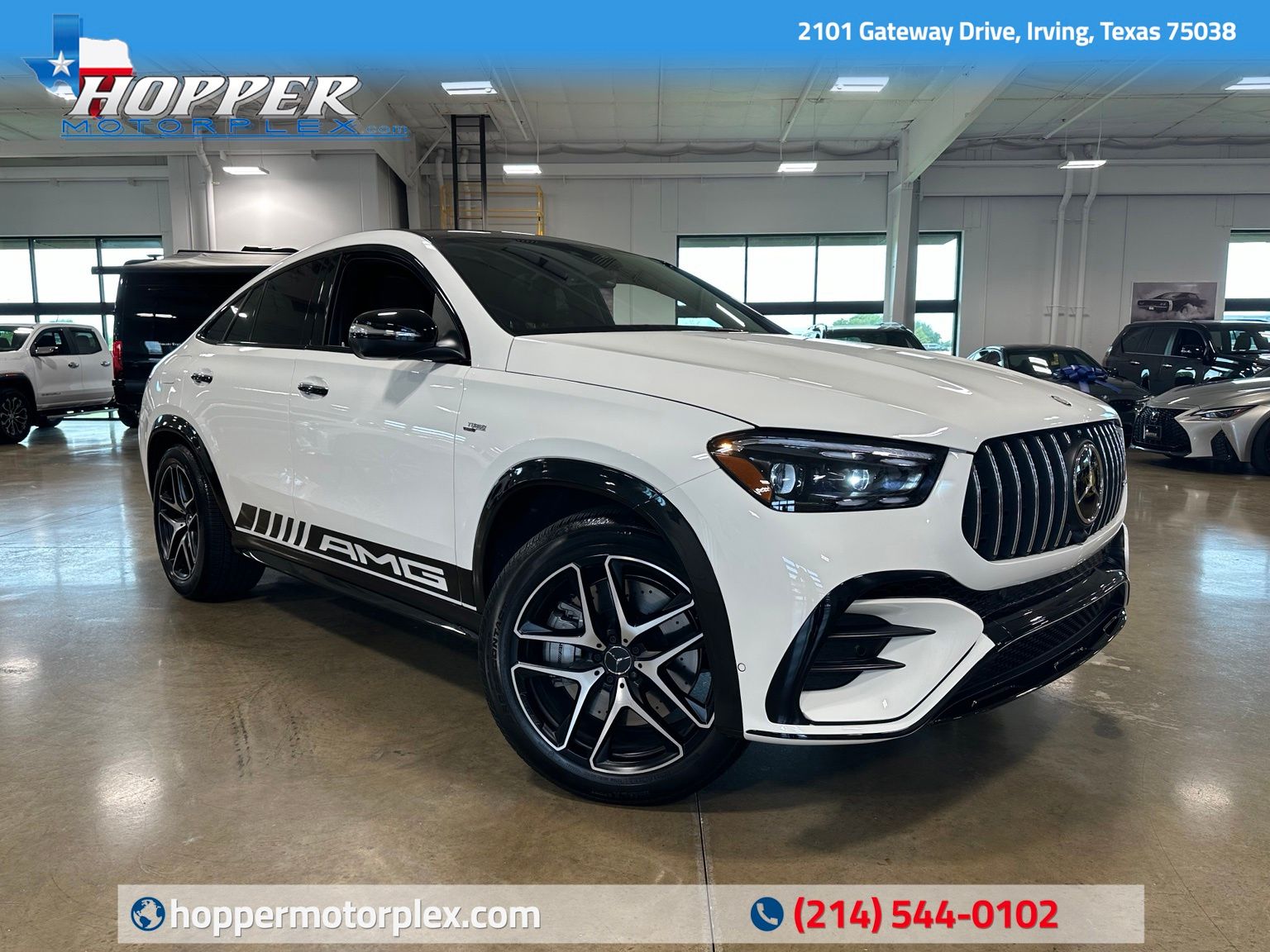 White 2025 Mercedes-Benz GLE SUV / Crossover All-Wheel Drive 9-Speed Automatic