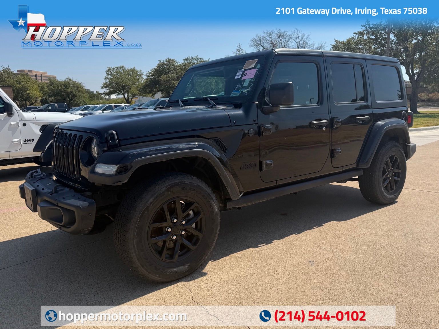 Black Clearcoat 2023 Jeep Wrangler SUV / Crossover  8-Speed Automatic