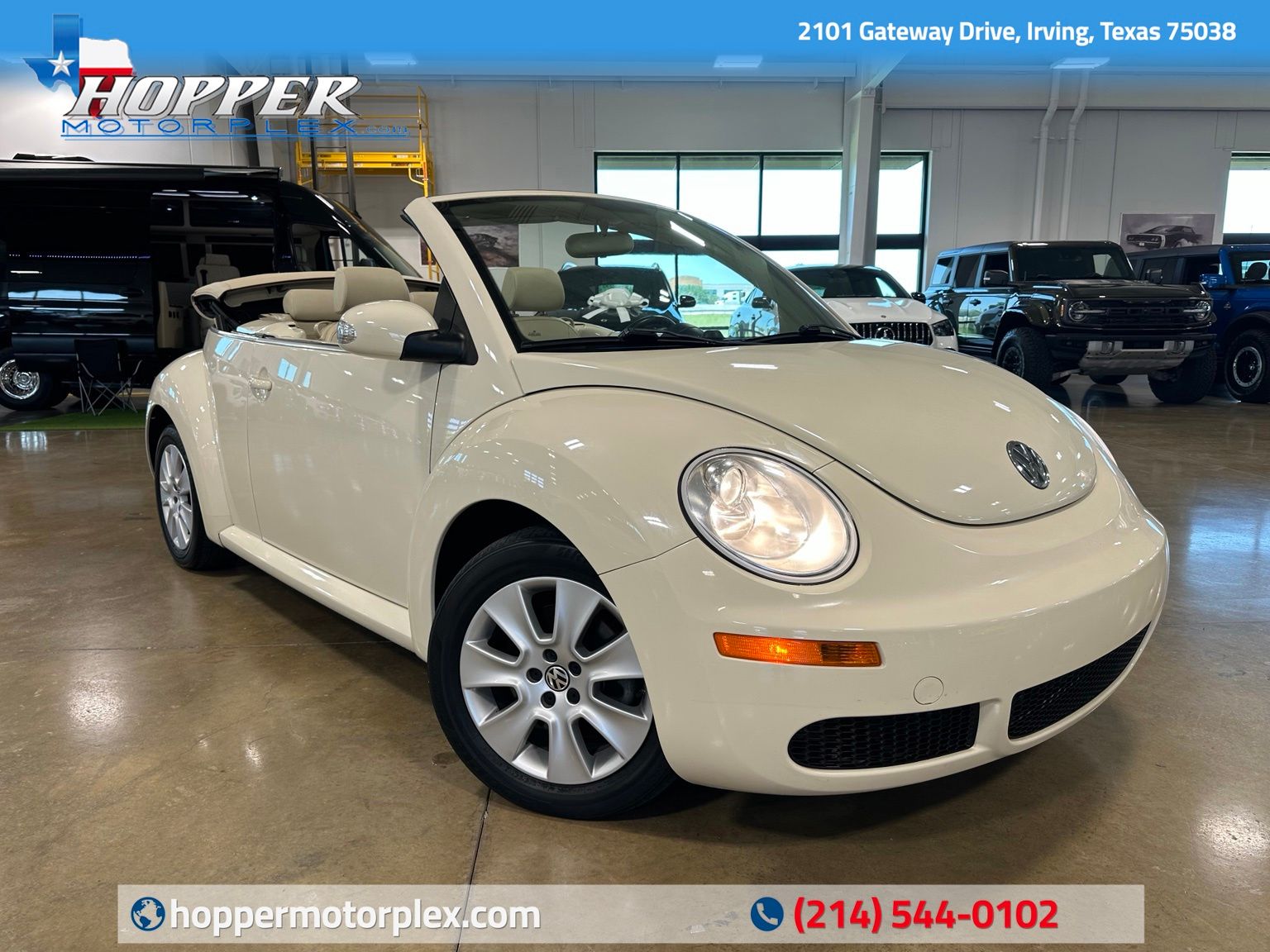 Brown (Harvest Moon Beige) 2010 Volkswagen Beetle Convertible Front-Wheel Drive 6-Speed Automatic