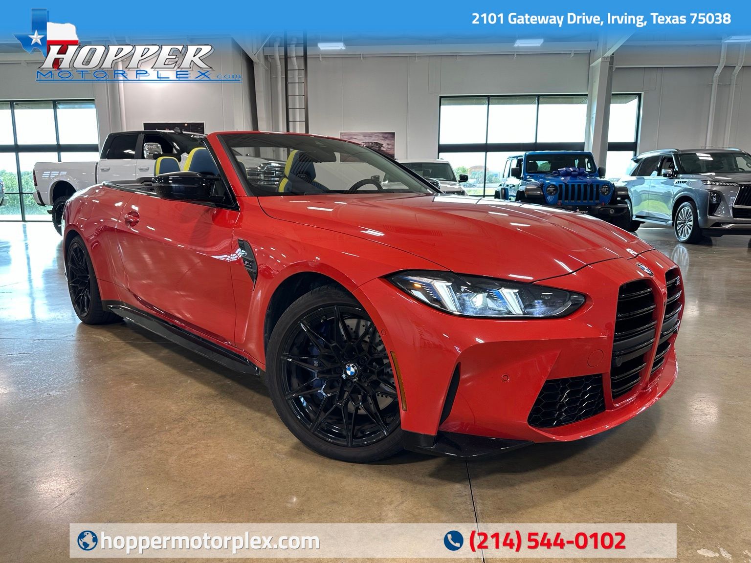 Toronto Red Metallic 2026 BMW M4 Convertible All-Wheel Drive 8-Speed Automatic
