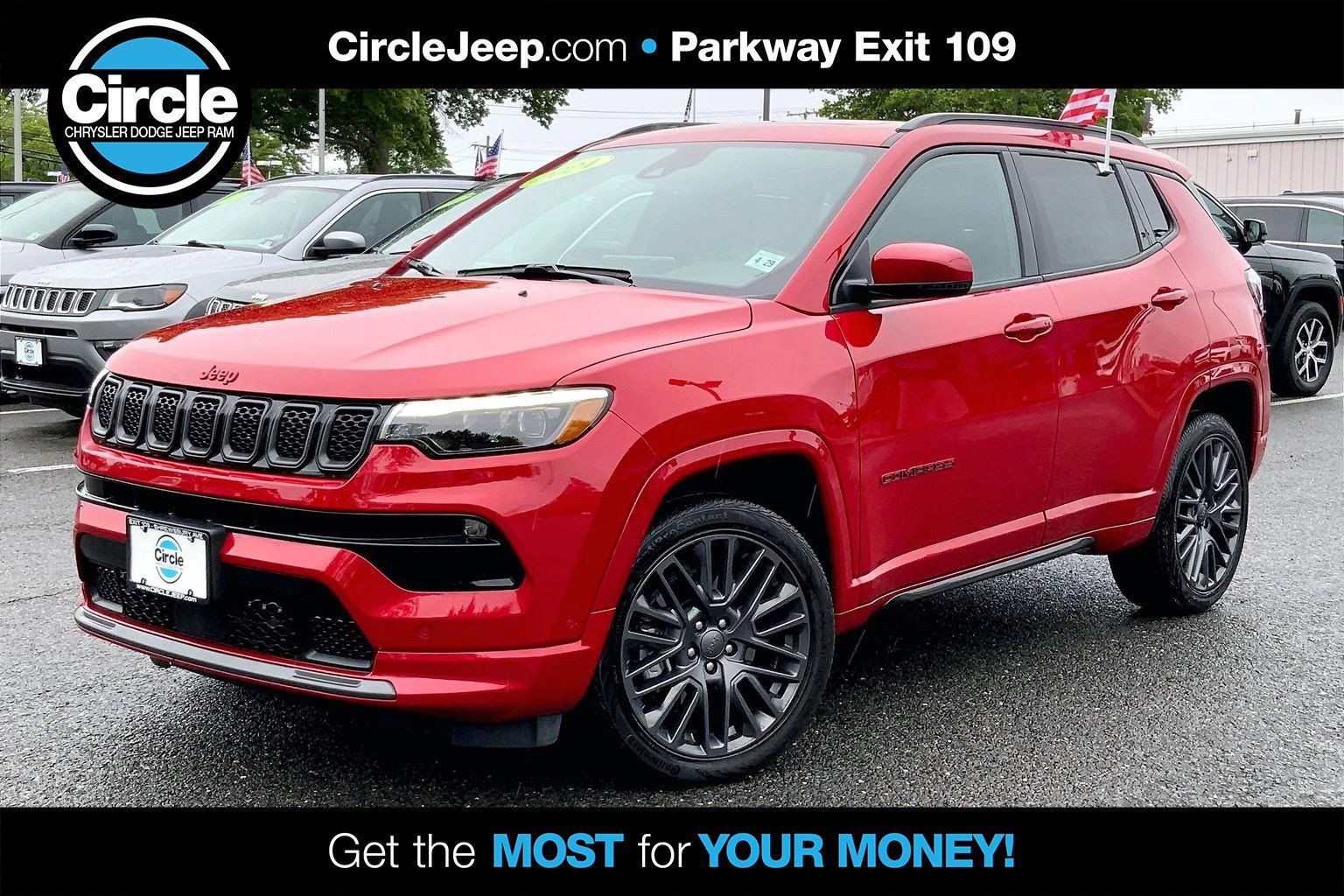 Diamond Black 2024 Jeep Compass SUV / Crossover Four-Wheel Drive 8-Speed Automatic