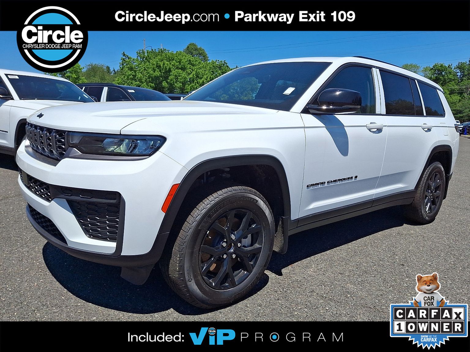 Bright White Clearcoat 2026 Jeep Grand Cherokee L SUV / Crossover Four-Wheel Drive 8-Speed Automatic