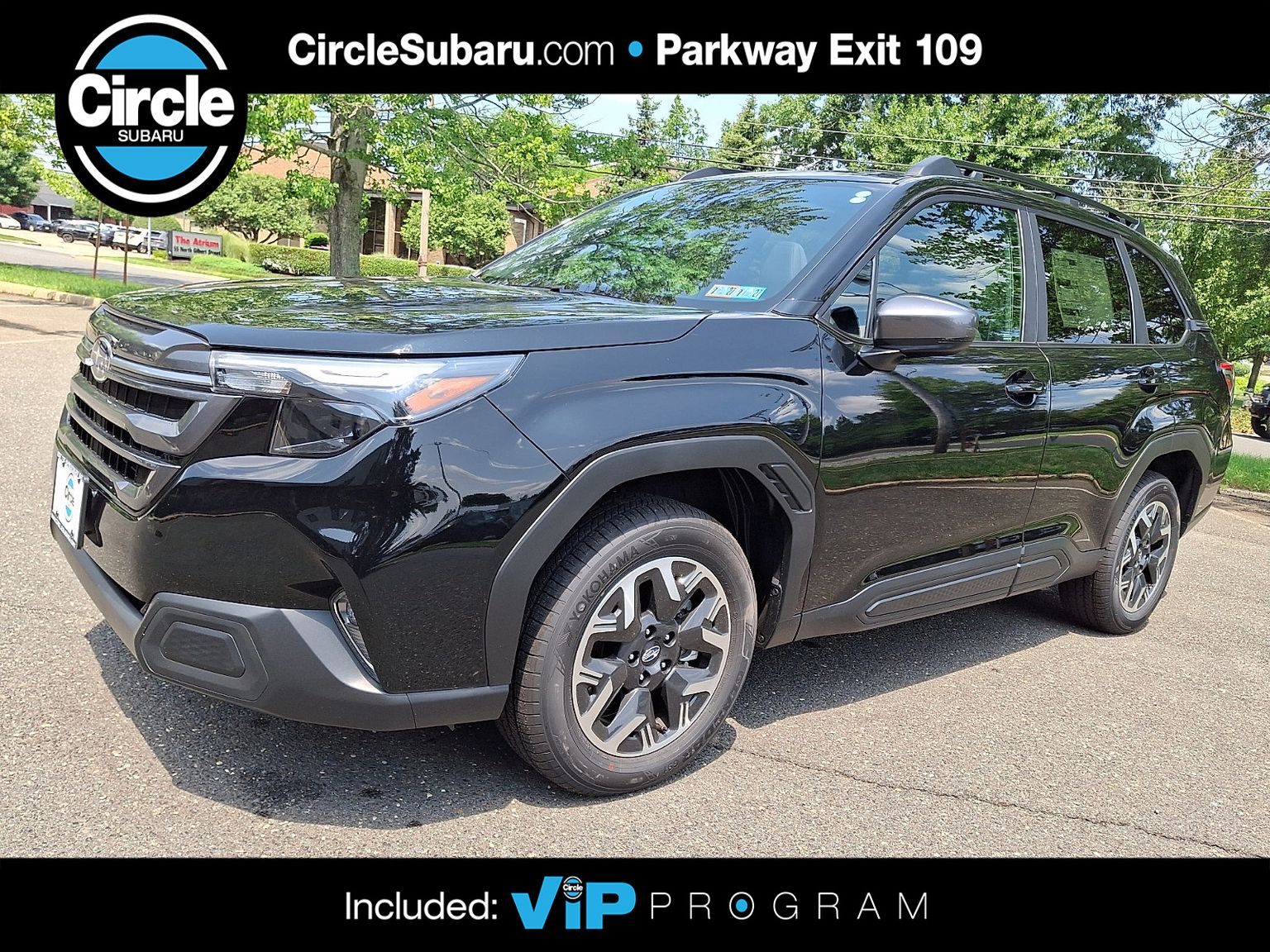 Crystal Black Silica 2026 Subaru Forester SUV / Crossover All-Wheel Drive Continuously Variable Transmission