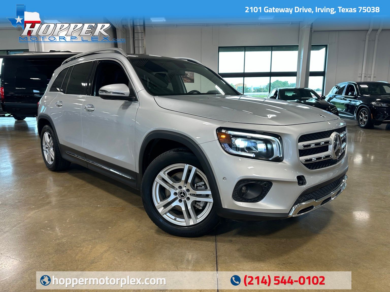 Silver 2021 Mercedes-Benz GLB 250 FWD SUV / Crossover Front-Wheel Drive 8-Speed Automatic