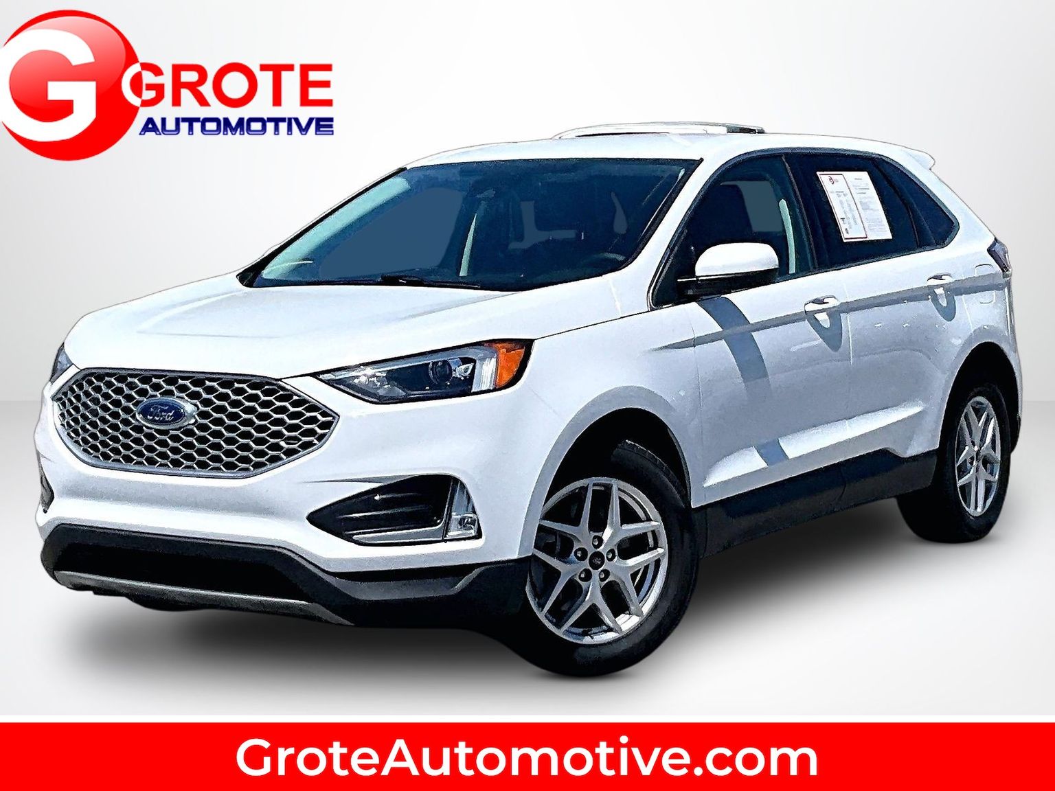 Oxford White 2024 Ford Edge SUV / Crossover All-Wheel Drive 8-Speed Automatic