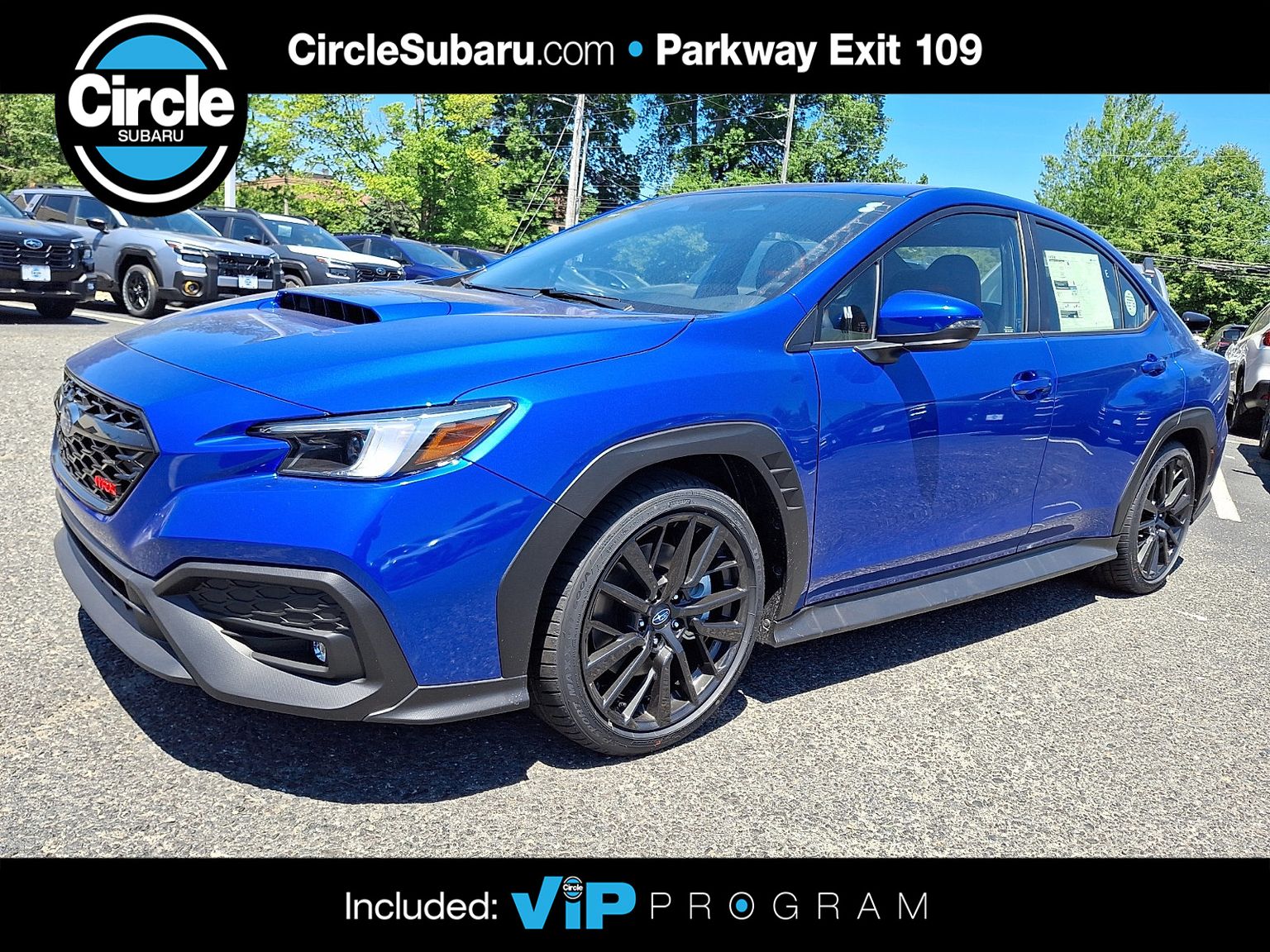 WR Blue Pearl 2026 Subaru WRX Limited AWD Sedan All-Wheel Drive Continuously Variable Transmission