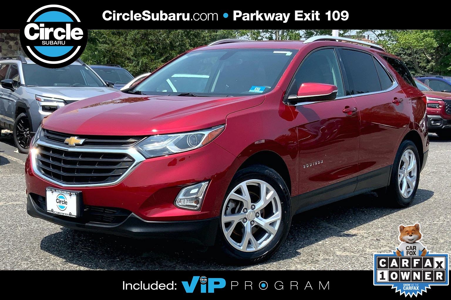 Cajun Red Tintcoat 2019 Chevrolet Equinox SUV / Crossover Four-Wheel Drive 9-Speed Automatic Overdrive