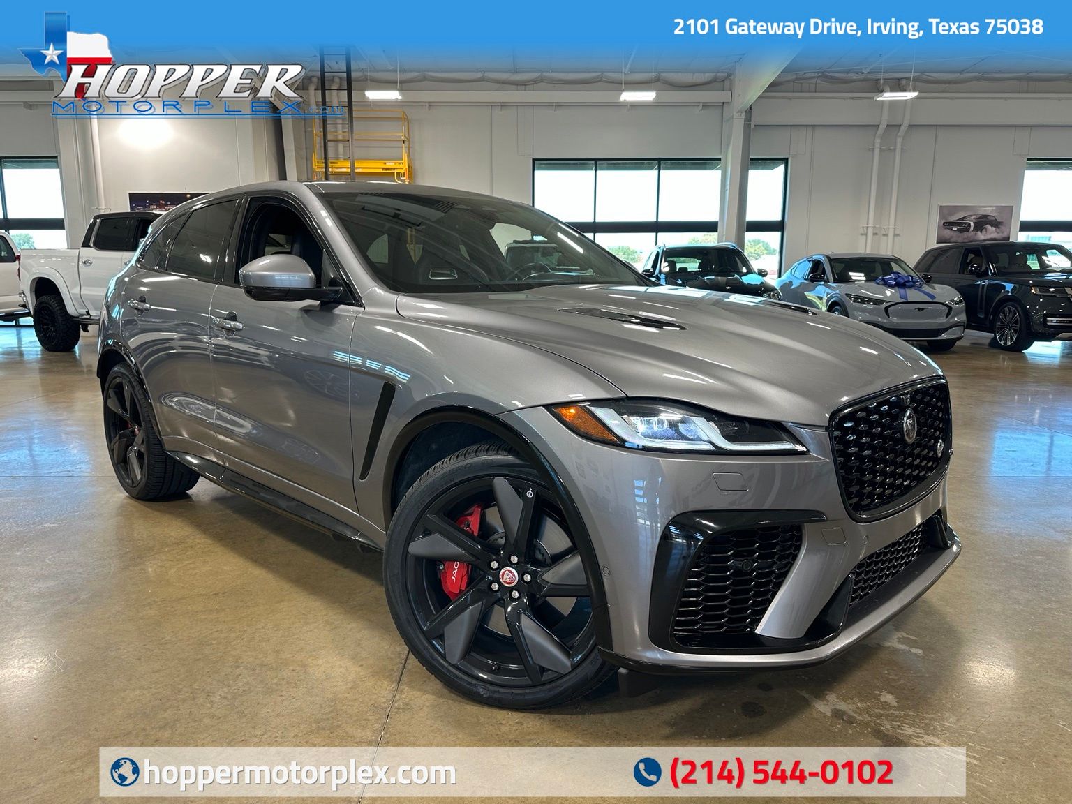 Eiger Gray 2023 Jaguar F-PACE SUV / Crossover All-Wheel Drive 8-Speed Automatic