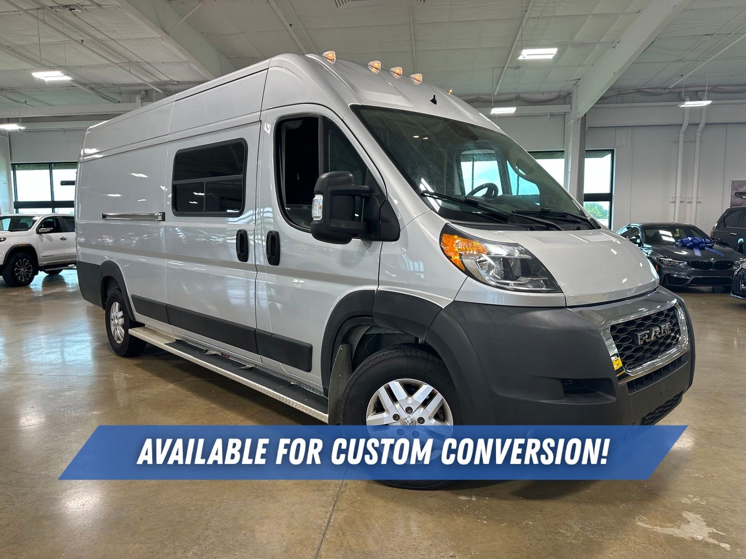 Bright Silver Clearcoat Metallic 2021 RAM ProMaster Van Front-Wheel Drive 6-Speed Automatic