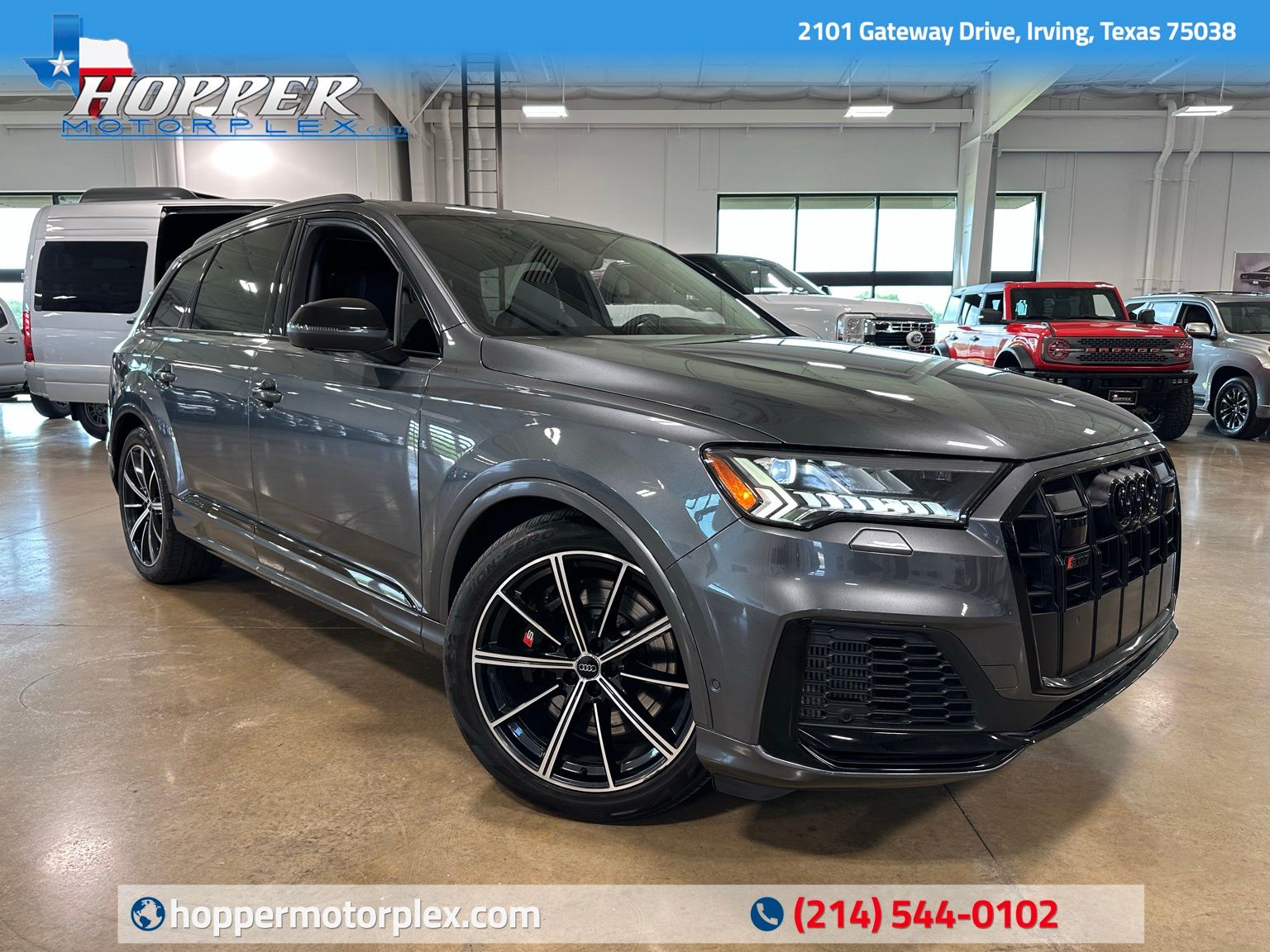 Daytona Gray Pearl 2021 Audi SQ7 4.0T quattro Premium Plus SUV / Crossover All-Wheel Drive 8-Speed Automatic