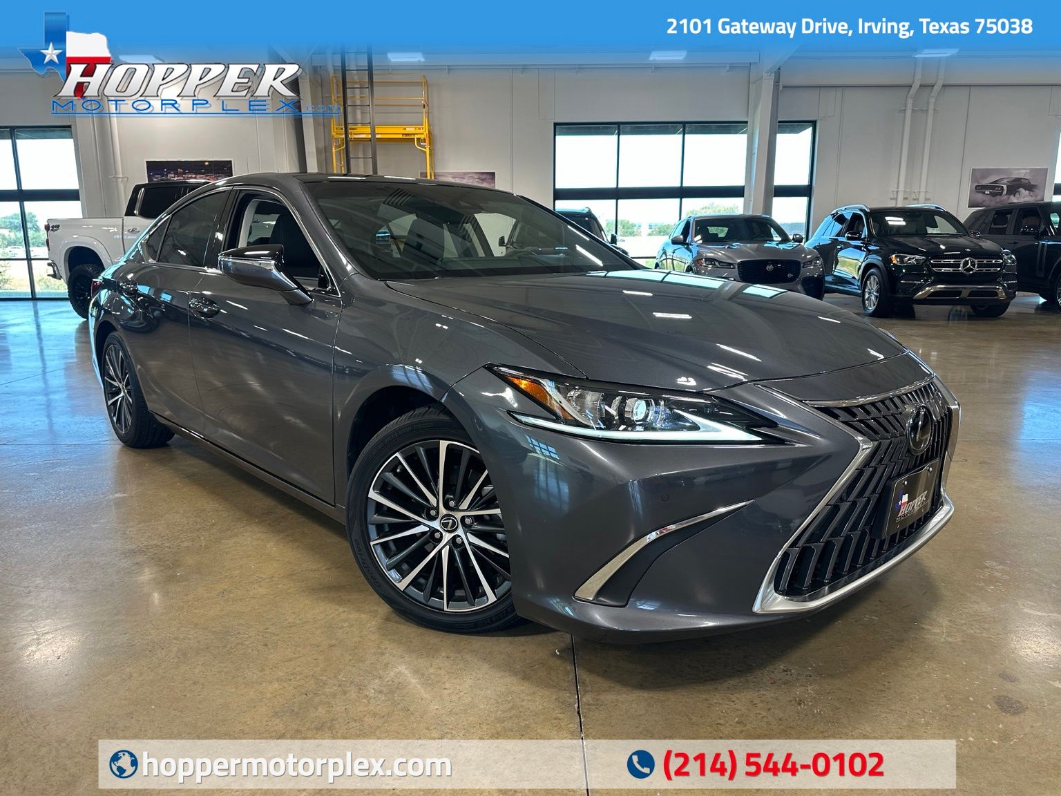 Gray 2025 Lexus ES Sedan Front-Wheel Drive 8-Speed Automatic