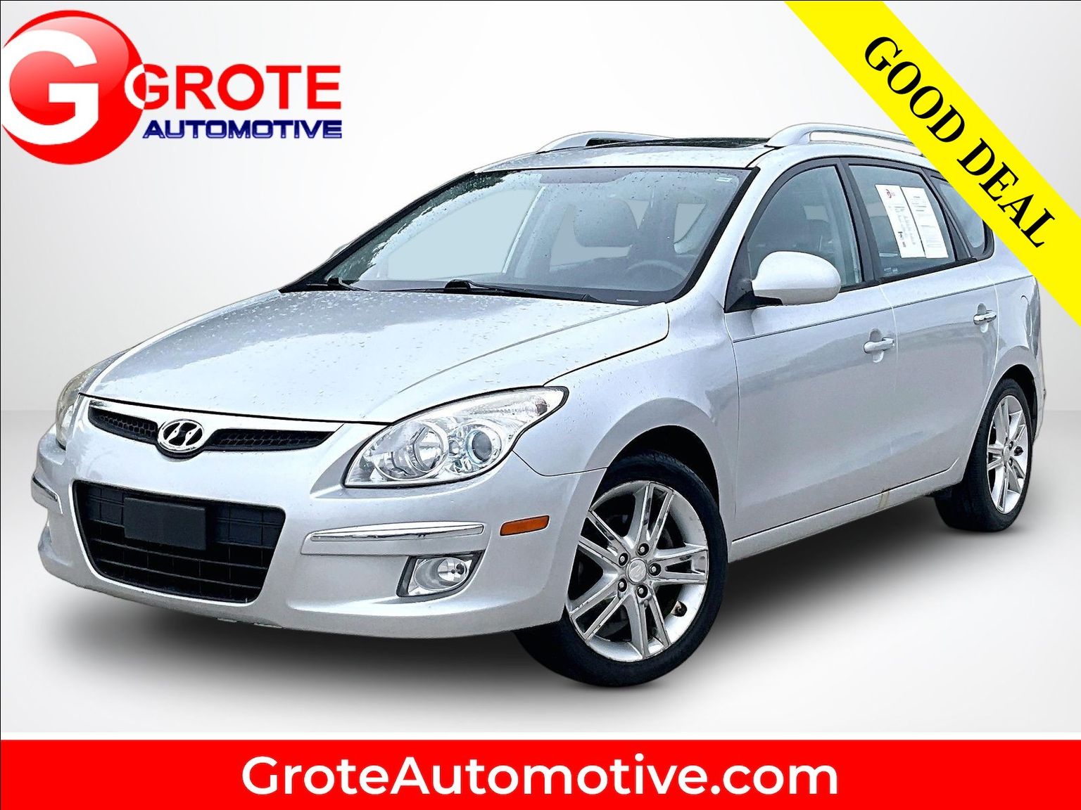 Shimmering Silver Metallic 2011 Hyundai Elantra Touring Hatchback Front-Wheel Drive 4-Speed Automatic