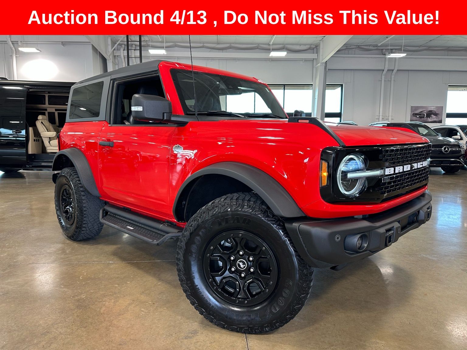 Race Red 2023 Ford Bronco Wildtrak Advanced 2-Door 4WD SUV / Crossover Four-Wheel Drive Automatic