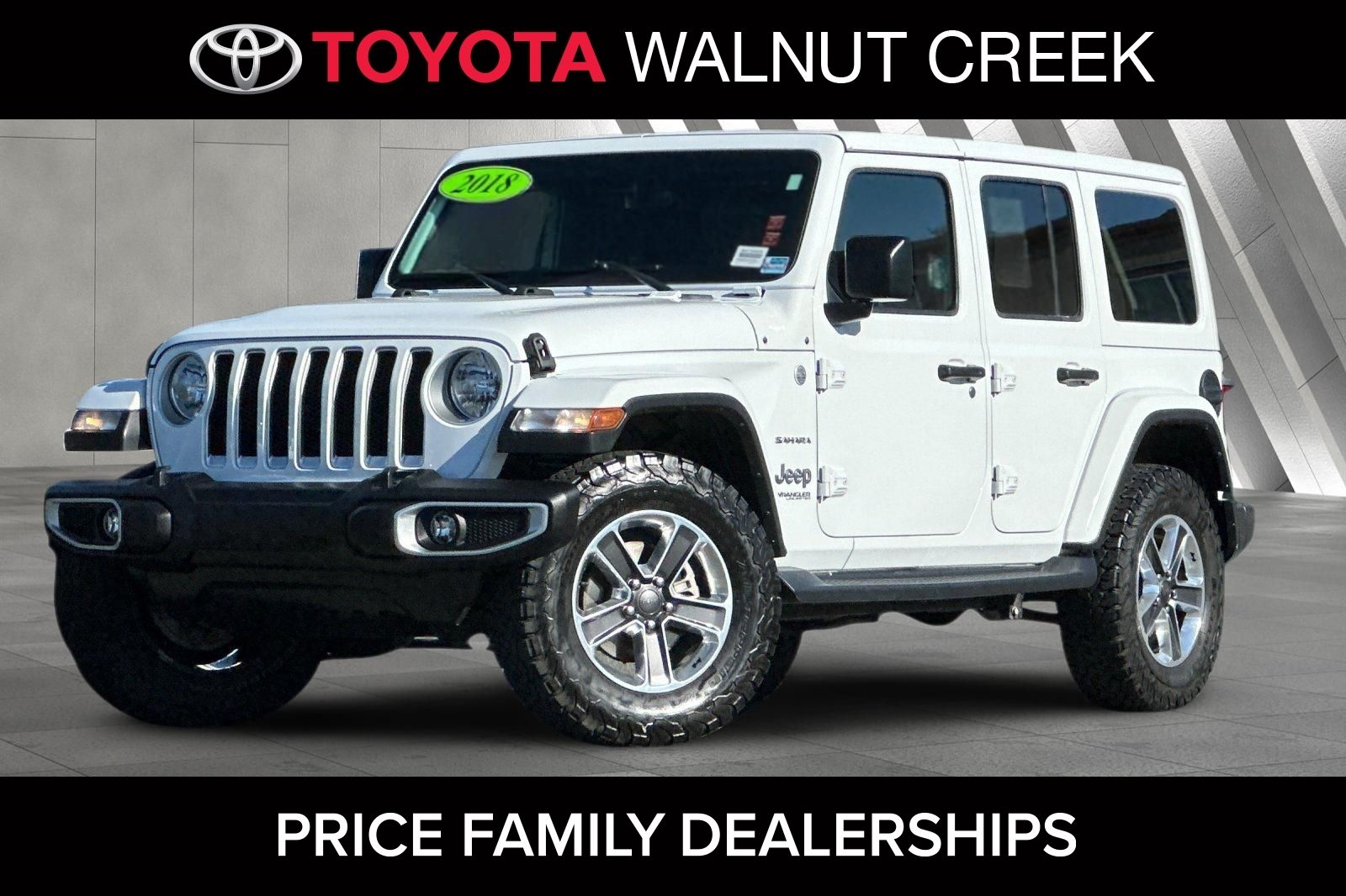 Bright White Clearcoat 2018 Jeep Wrangler SUV / Crossover Four-Wheel Drive 8-Speed Automatic
